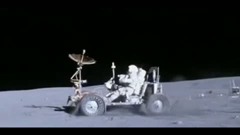 Moon Hoax -Rover Car Tire Dust Thrown up is Absorbed into Air Atmosphere in Nevada Fake Moon Bay