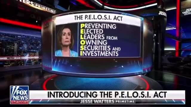 Introducing The P.E.L.O.S.I. Act