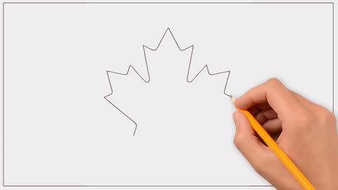 How to Draw a Canada Flag Step by Step Easy Coloring Book Page and Drawing Learn Colors For Kids