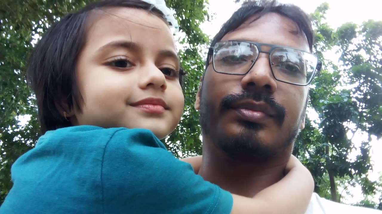 Alisha with Papa
