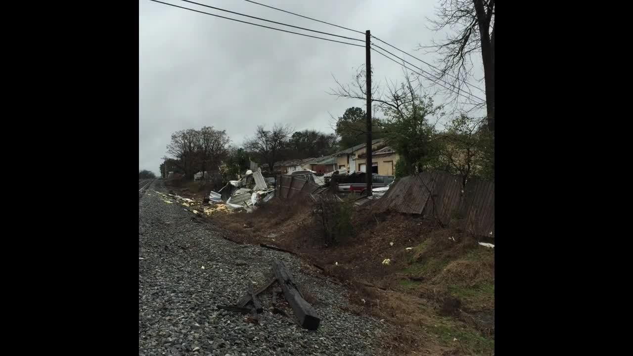 12-29-14 Valdosta, Georgia Tornado Damage