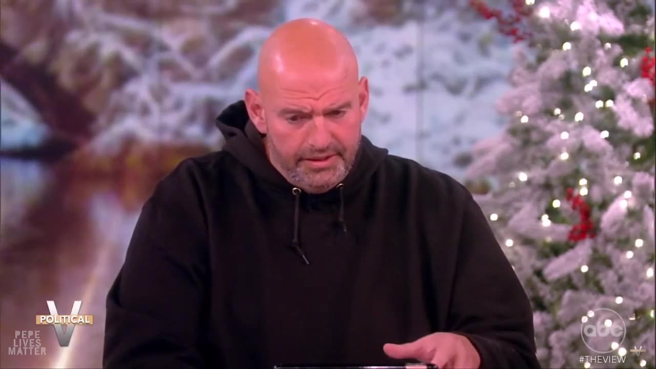 WOW FETTERMAN TOTALLY BLOWS YOU AWAY YOU AGREE