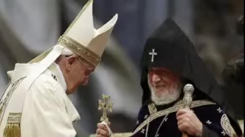 The Pope And The Fish On His Head _ Jordan Maxwell