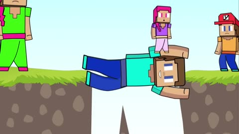 Steve save his Family | Steve Alex life Family | Funny minecraft animation