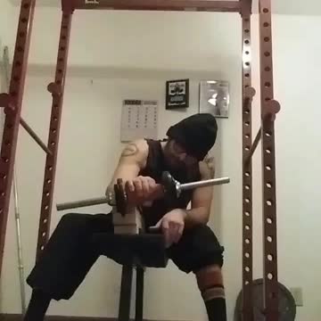 Cone grip reverse dumbbell wrist curls