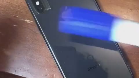 "DIY" YOUR PHONE IS A BLACK LIGHT