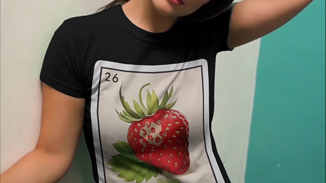 Juicy Fashion Drop: Want to Taste the Trend? #LaFresaTee #StrawberryStyle #FashionFreshness