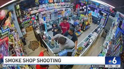 SURVEILLANCE CAPTURES DEADLY ARMED ROBBERY 💀 AT NORTH MIAMI BEACH SMOKE SHOP