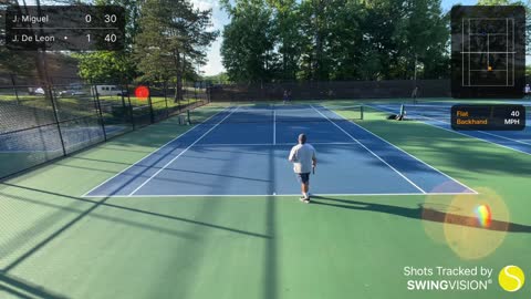 SwingVision Singles 6/17/22