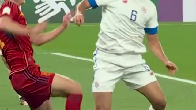 Dani Olmo scores Spain’s 100th World Cup goal with lovely chip vs Costa Rica