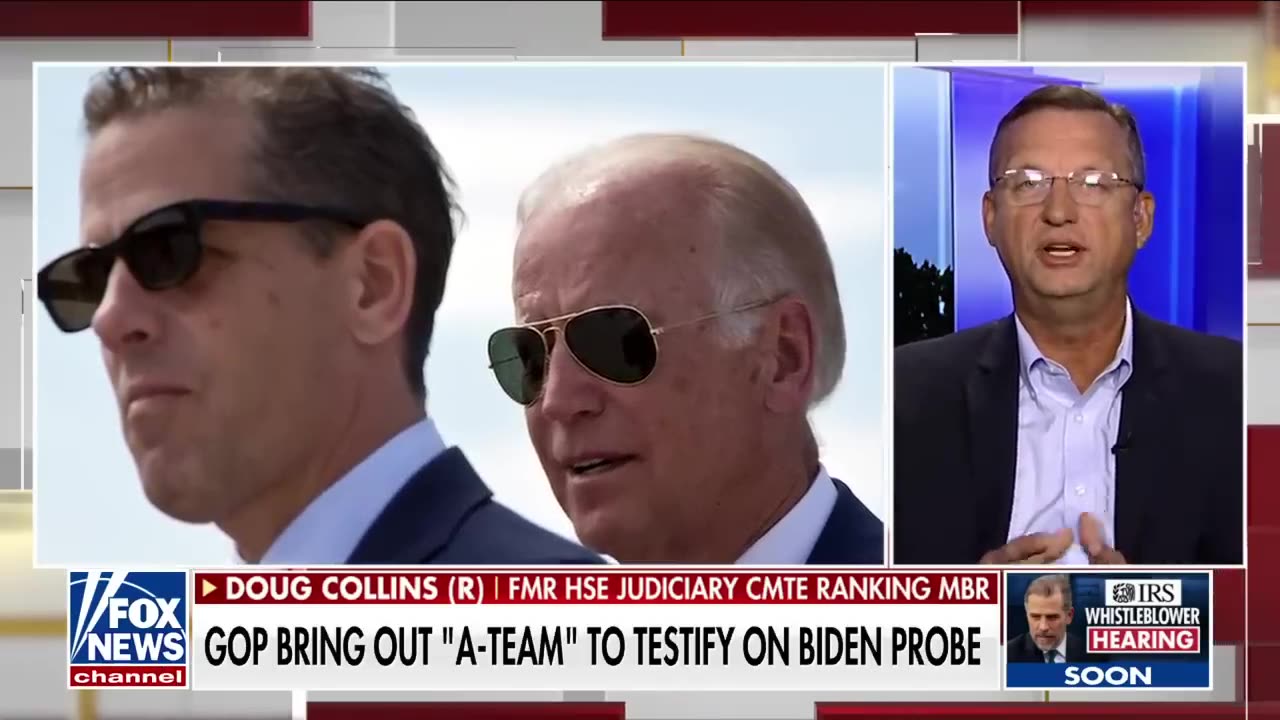 Biden's DOJ Should be getting ' very concerned' Doug collins