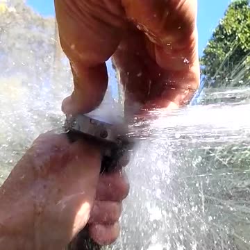 Blasting a Dive Watch