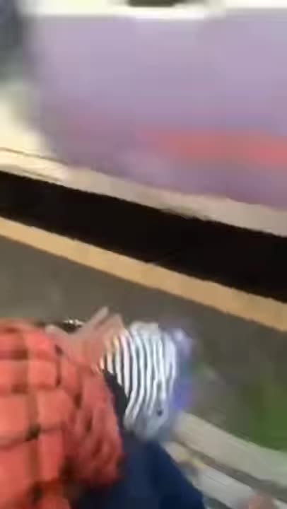 When You Start 💫Hanging Outside Of A Train👀💀☠