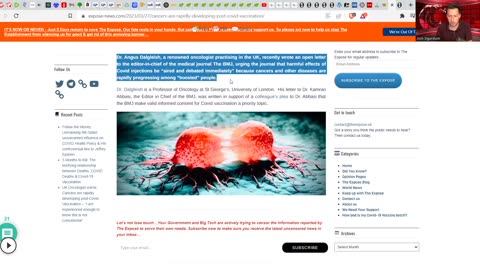 VAX CAUSES CANCER TO SKYROCKET! - Scientists WARN Of Obvious Correlation!
