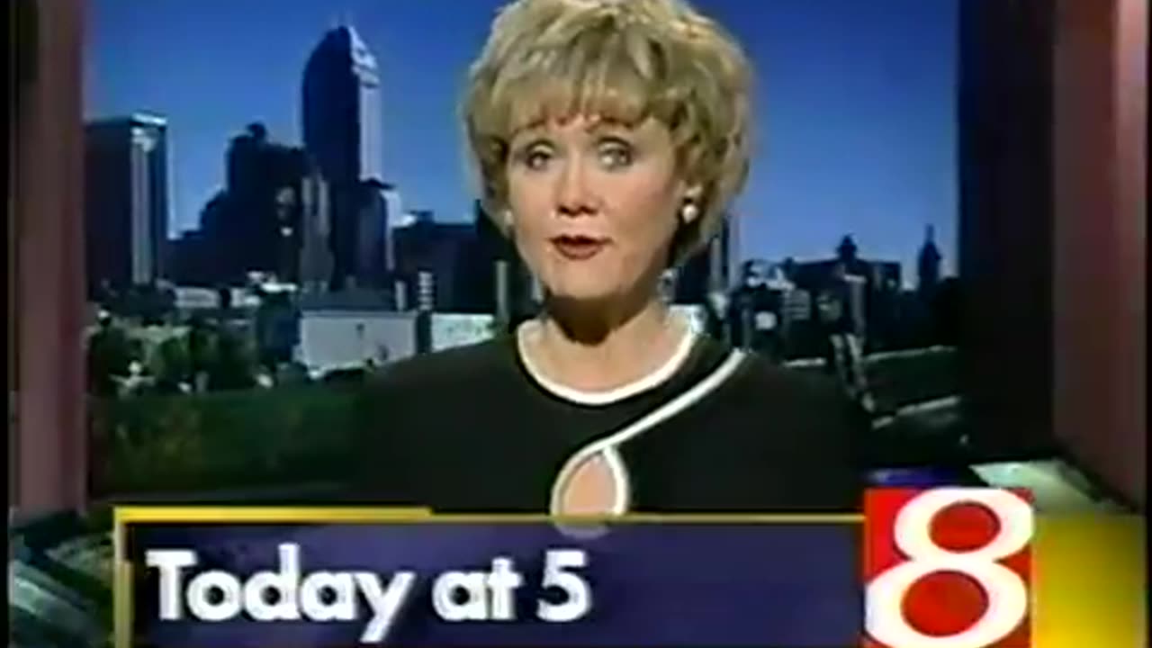 April 30, 1999 - Patty Spitler Promo for 5PM Indianapolis Newscast