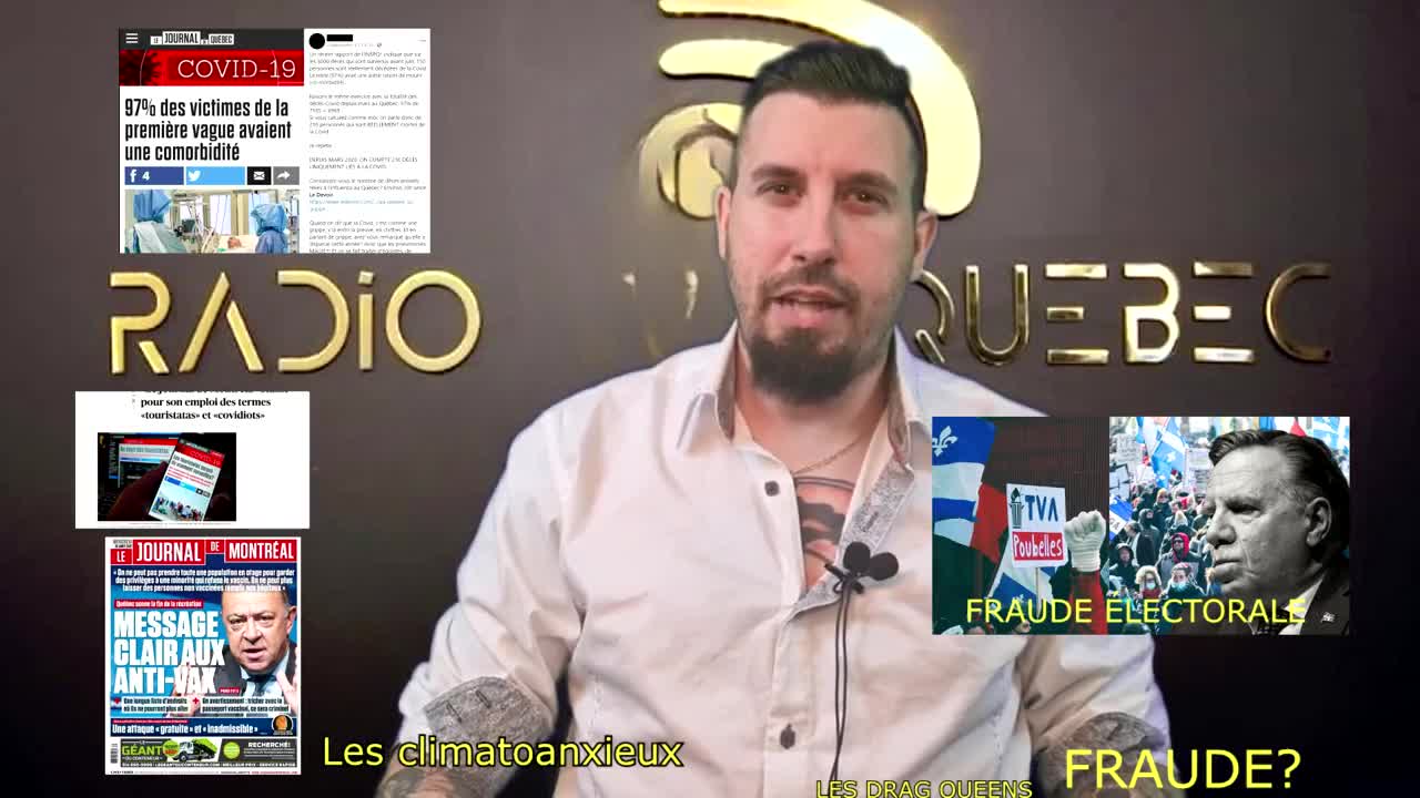 ▶ EXTRAIT-RQ + LIENS parus (16 nov 22) : Games N’Roses - La parodie amicale de 🆁adio-🆀uébec