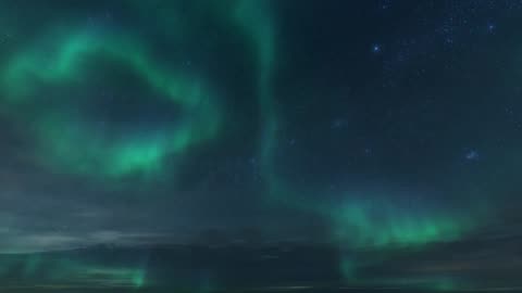 Aurora Northern Lights Nature Motion Graphical Animated Video Background No Copyright Free To Use