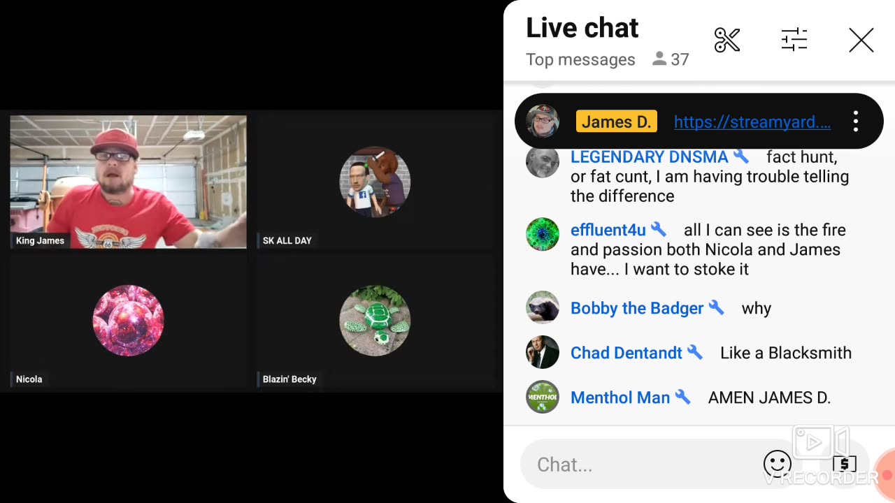 Epic Sunday Slam Fest on James D Panel as Stankola Rages pt 2 😂😂