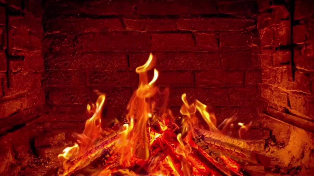 Relaxing Fireplace Sounds Burning Fireplace & Crackling Fire Sounds #youtubeshorts