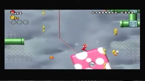 New Super Mario Wii World 3 - 5 both Exits