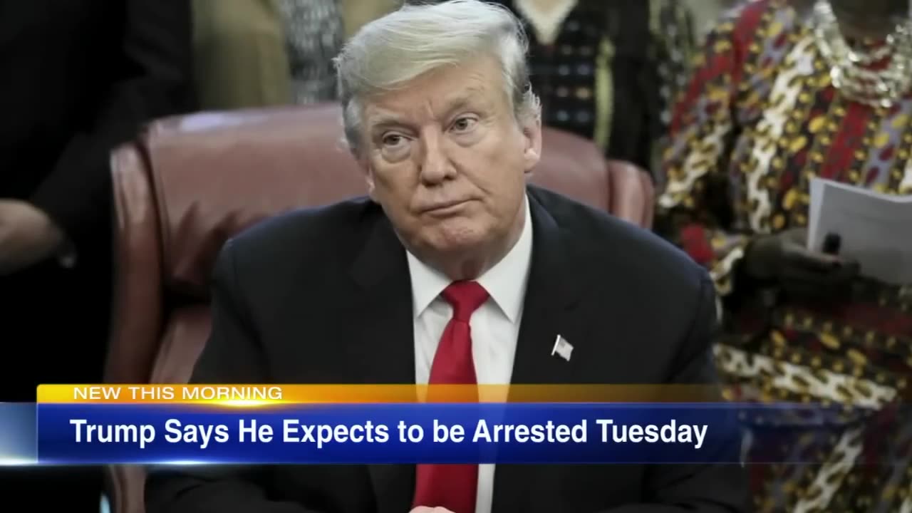 Donald Trump says he'll be arrested Tuesday