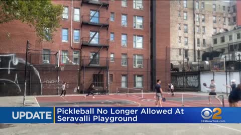 Pickleball no longer allowed at Seravalli Playground