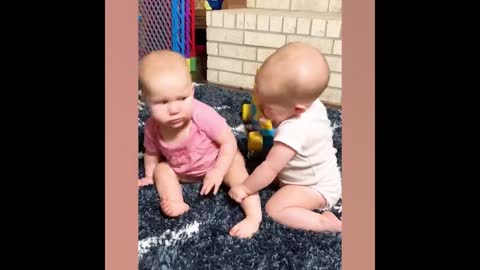 These twins are so much fun