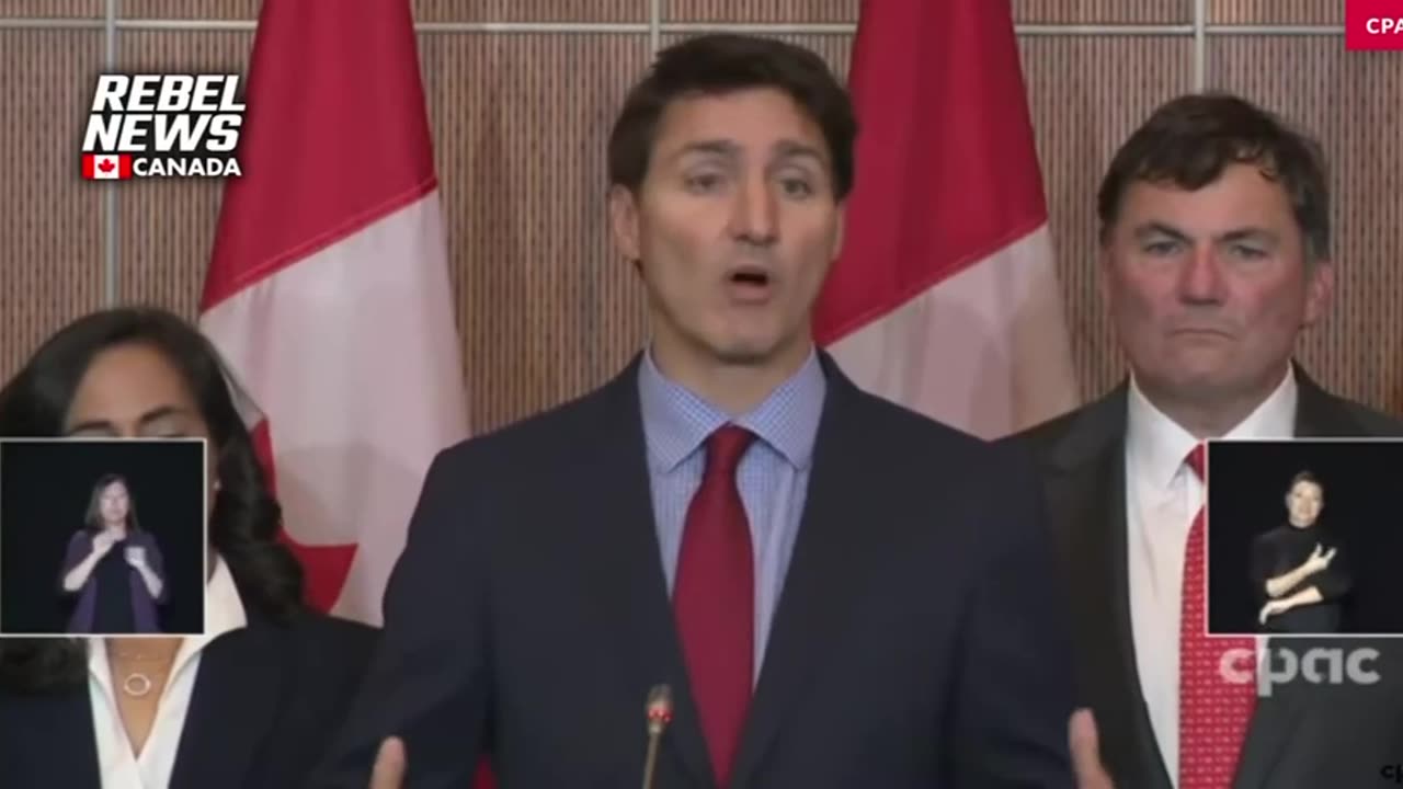 Trudeau doesn't get tired of repeating the same misinformation and doesn't
