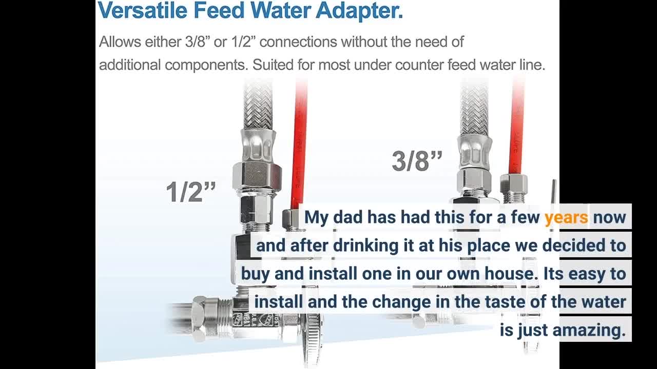 APEC Water Systems ROES-50 Essence Series Top Tier-Overview