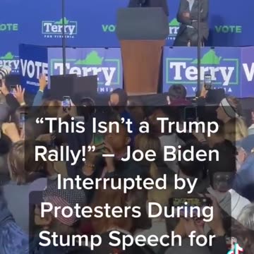 We love Trump at Biden speech.