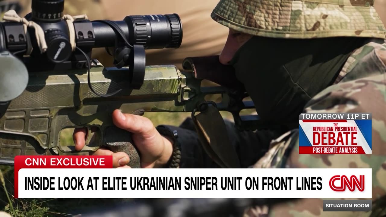 See how Ukraine’s elite sniper unit targets Russian soldiers