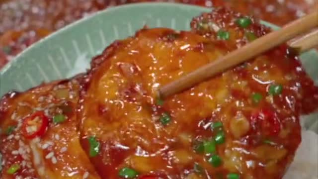 The most well-liked sweet-and-sour fried egg dish in China