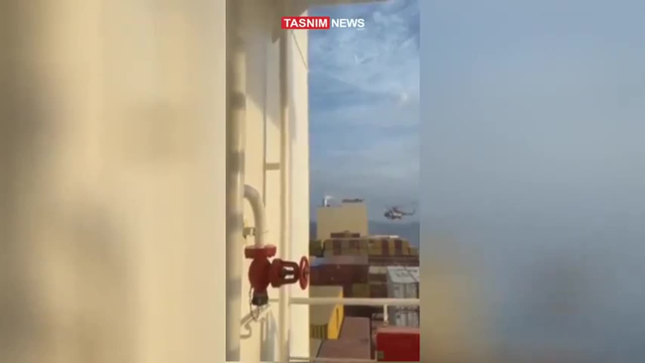 Iran has released a video of the seizure of the MSC Aries, owned by Israeli billionaire Eyal Ofer.