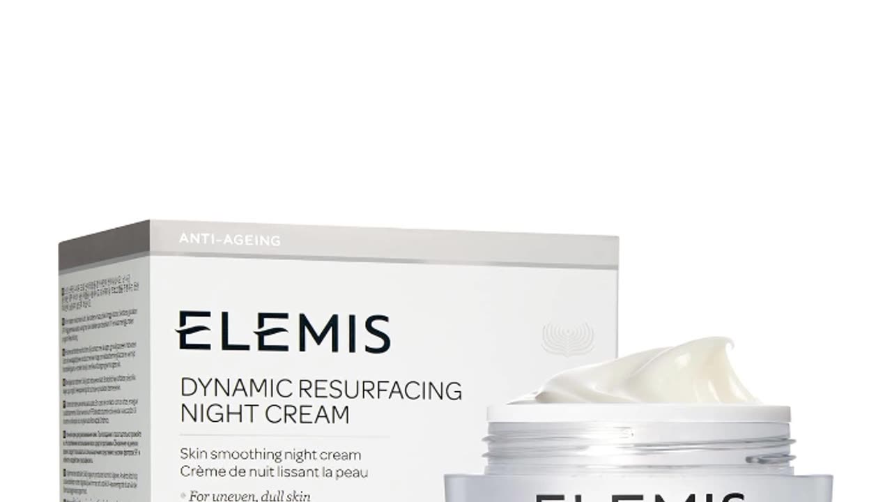 ELEMIS Dynamic Resurfacing Skin Smoothing Night Cream, 1.6 Fl Oz