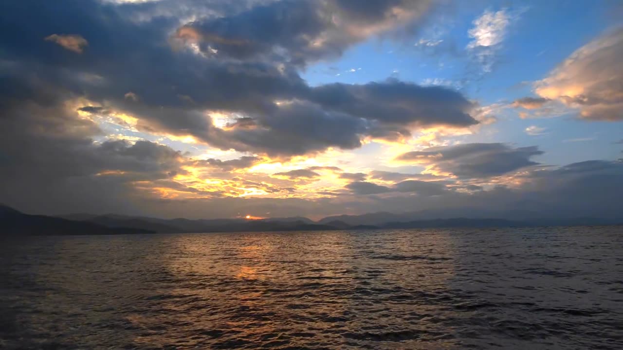 I often see the evening sun, and I want to see you.