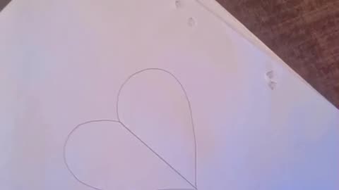 Heart drawing