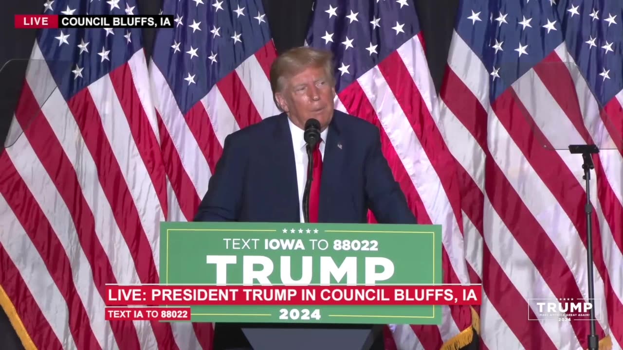 President Trump Rally in Council Bluffs, IA — July 7, 2023