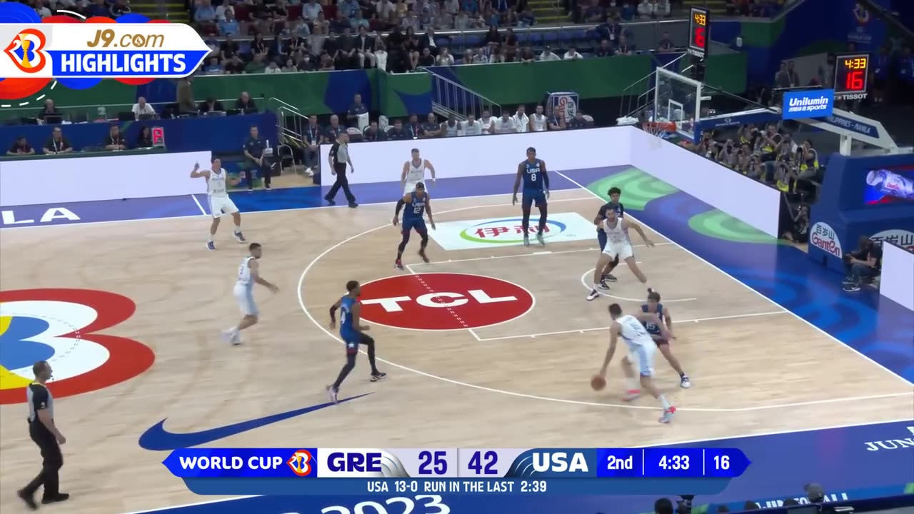 Grease VS USA Mach FIBA highlight