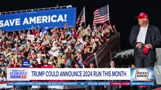 Trump signals 2024 announcement could be imminent _ Rush Hour