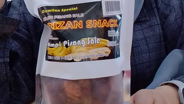 Tutorial mencicipi kripik pisang