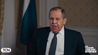 Tucker talks to Foreign Minister Sergey Lavrov