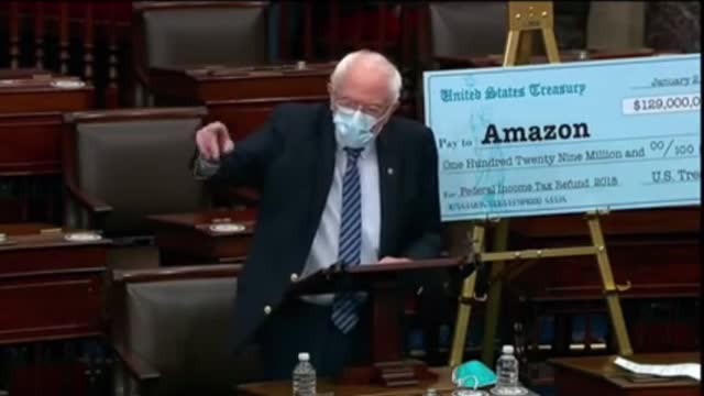 Sanders* SPARS* with GOP Senators for $ 2000 Checks