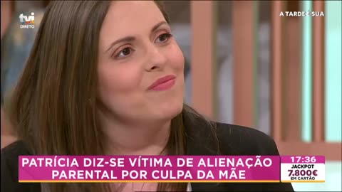 Patrícia cresceu a acreditar que o pai era um monstro - A Tarde é Sua - TVI