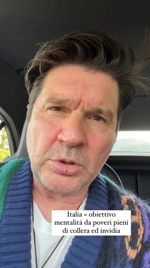 l'Italia e la mentalità da pezzenti