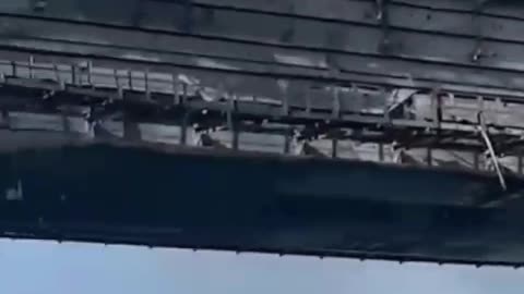 Aftermath of the Crimea Bridge
