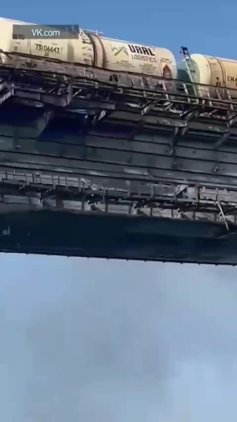 Aftermath of the Crimea Bridge