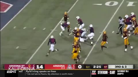 US Football Featuring: Jayden Daniels Arizona State QB 2022 NFL Draft Prospect