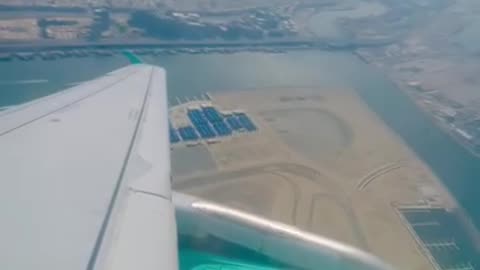 A BEAUTIFULL OFF LANDING IN DUBAI