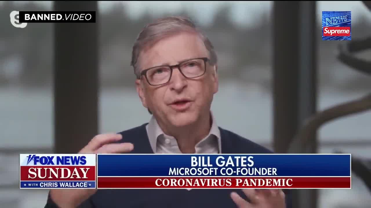 Bill Gates Laughs and Giggles about Vaccine