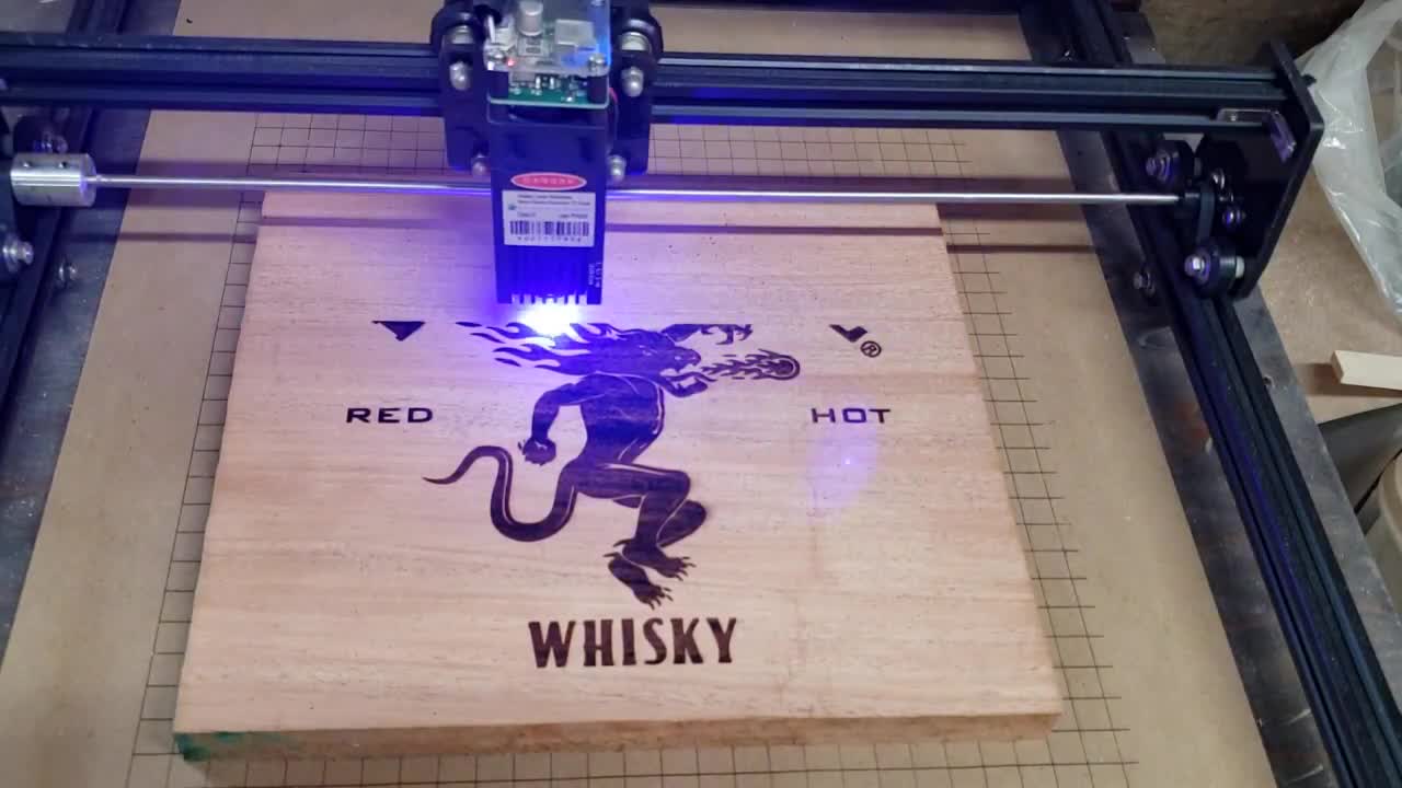 Fireball Whisky Logo - Ortur Laser Master 2 20w